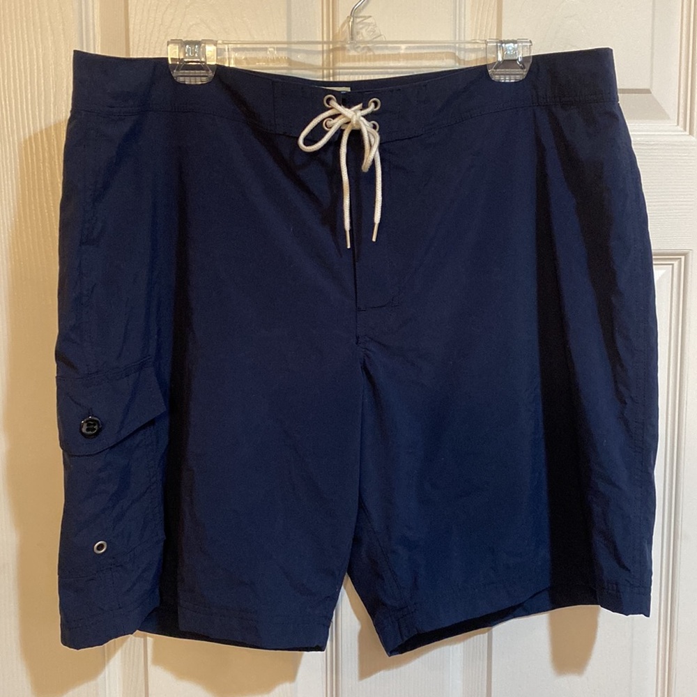 JCrew Board Shorts Navy 38 X 9” inseam